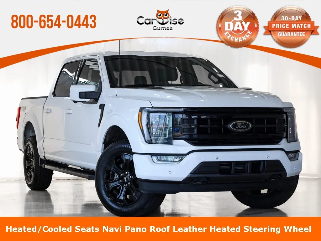 White 2022 Ford F-150 Lariat for sale in Gurnee, IL
