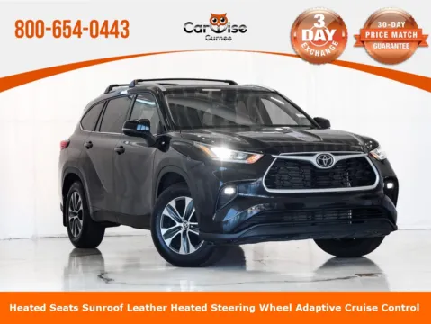 Black 2022 Toyota Highlander XLE for sale in Gurnee, IL