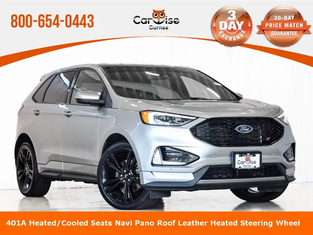 Silver 2020 Ford Edge ST for sale in Gurnee, IL