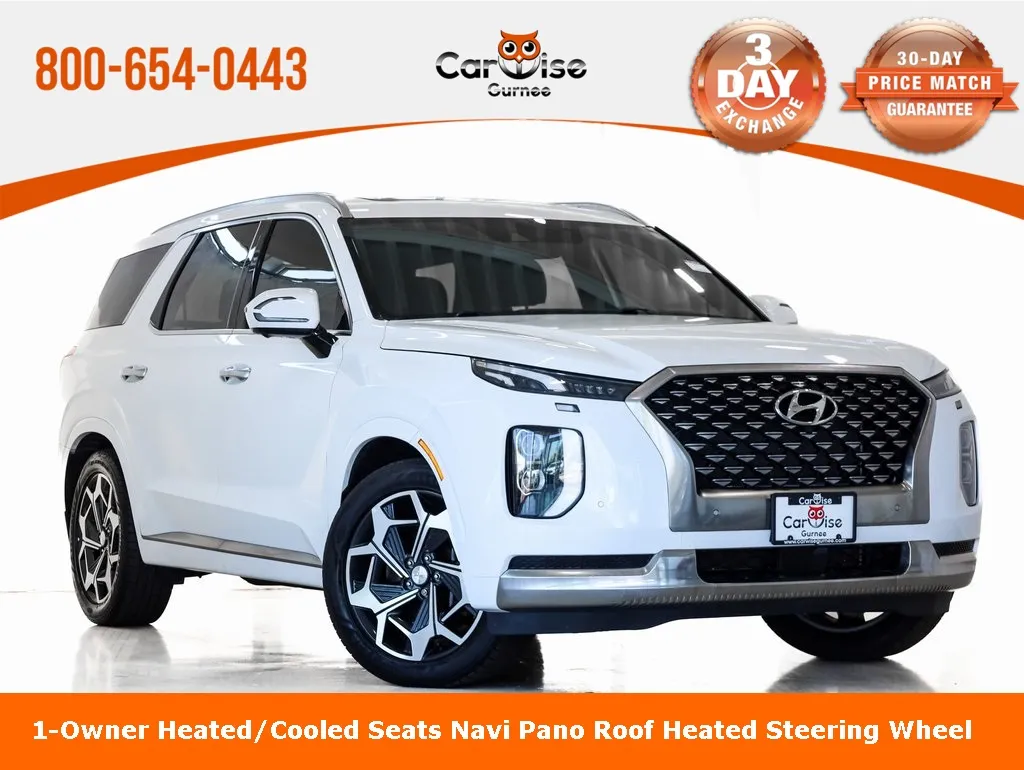 White 2022 Hyundai Palisade Calligraphy for sale in Gurnee, IL