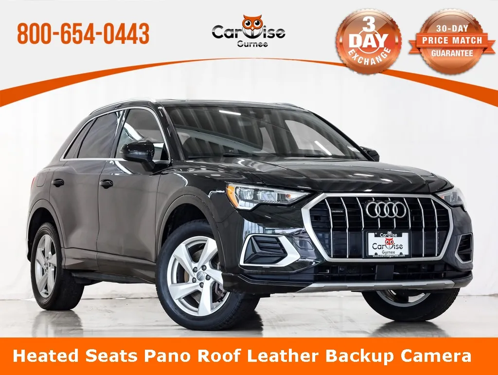 Black 2020 Audi Q3 Premium for sale in Gurnee, IL
