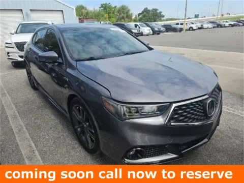 Gray 2018 Acura TLX 3.5L V6 for sale in Gurnee, IL