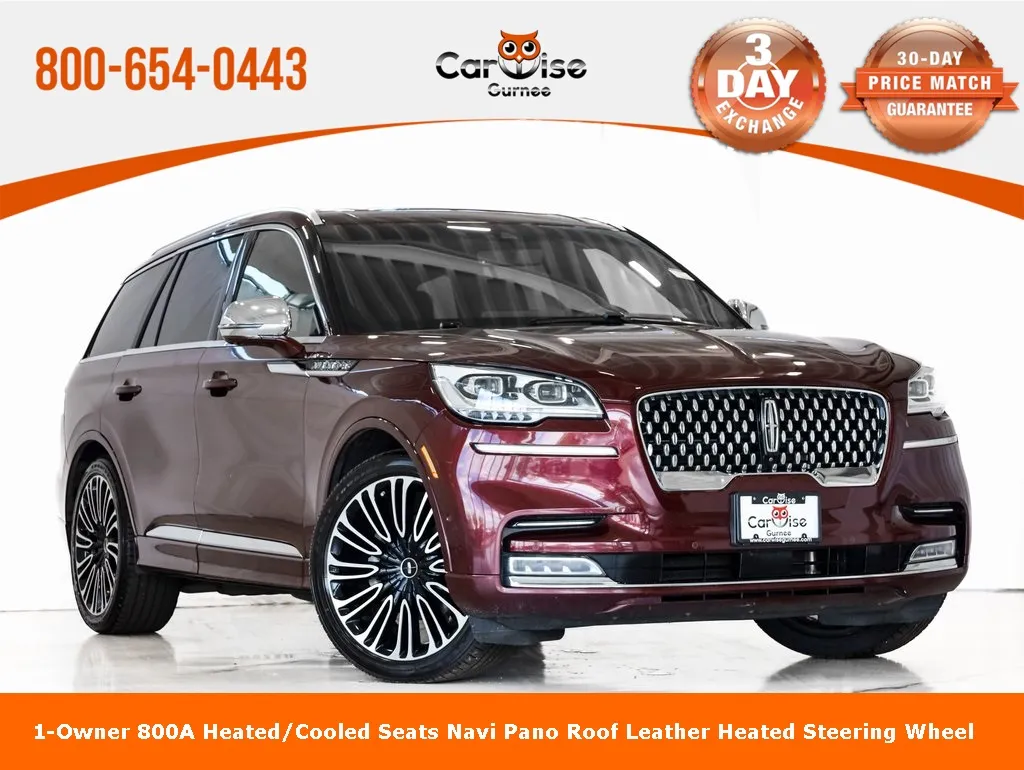 Red 2020 Lincoln Aviator Black Label for sale in Gurnee, IL