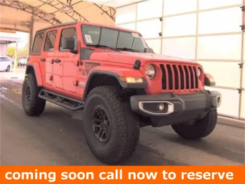 Red 2020 Jeep Wrangler Unlimited Sahara for sale in Gurnee, IL