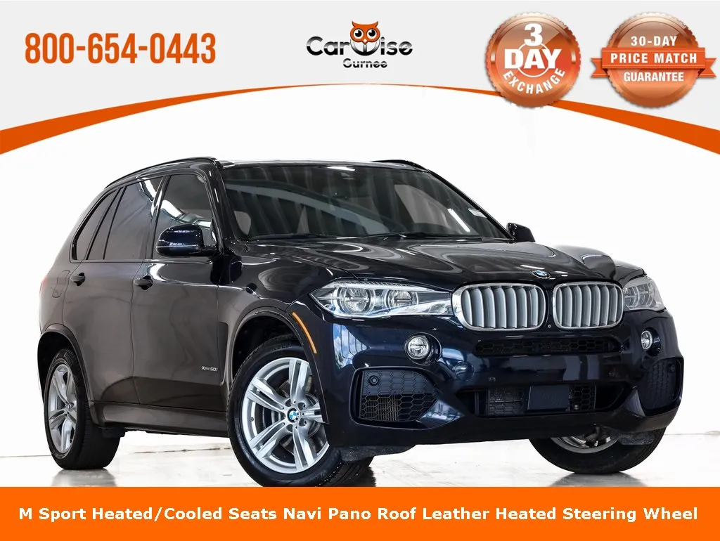 Black 2018 BMW X5 xDrive50i for sale in Gurnee, IL