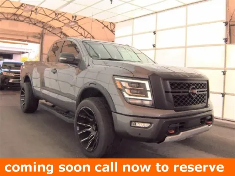 Gray 2020 Nissan Titan PRO-4X for sale in Gurnee, IL