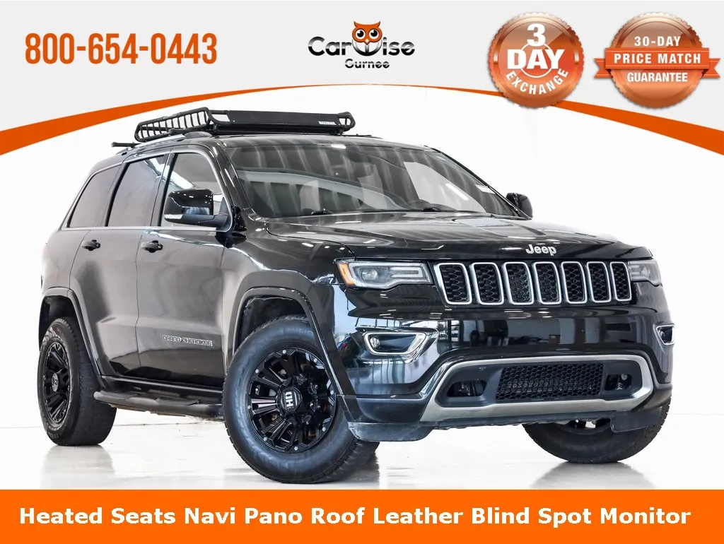 Black 2018 Jeep Grand Cherokee Limited for sale in Gurnee, IL