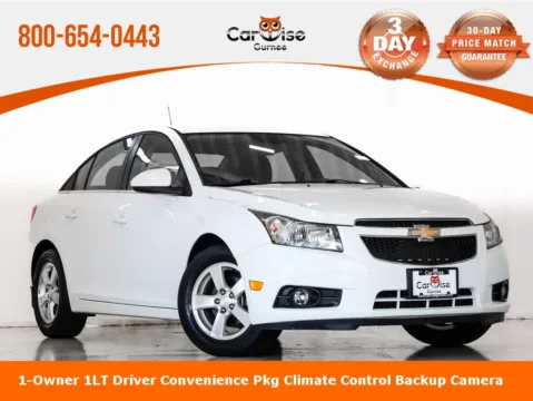 White 2013 Chevrolet Cruze 1LT for sale in Gurnee, IL