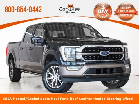 Black 2022 Ford F-150 King Ranch for sale in Gurnee, IL