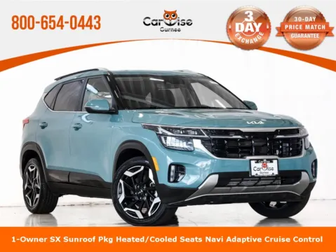Blue 2024 Kia Seltos SX for sale in Gurnee, IL