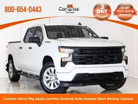 White 2023 Chevrolet Silverado 1500 Custom for sale in Gurnee, IL