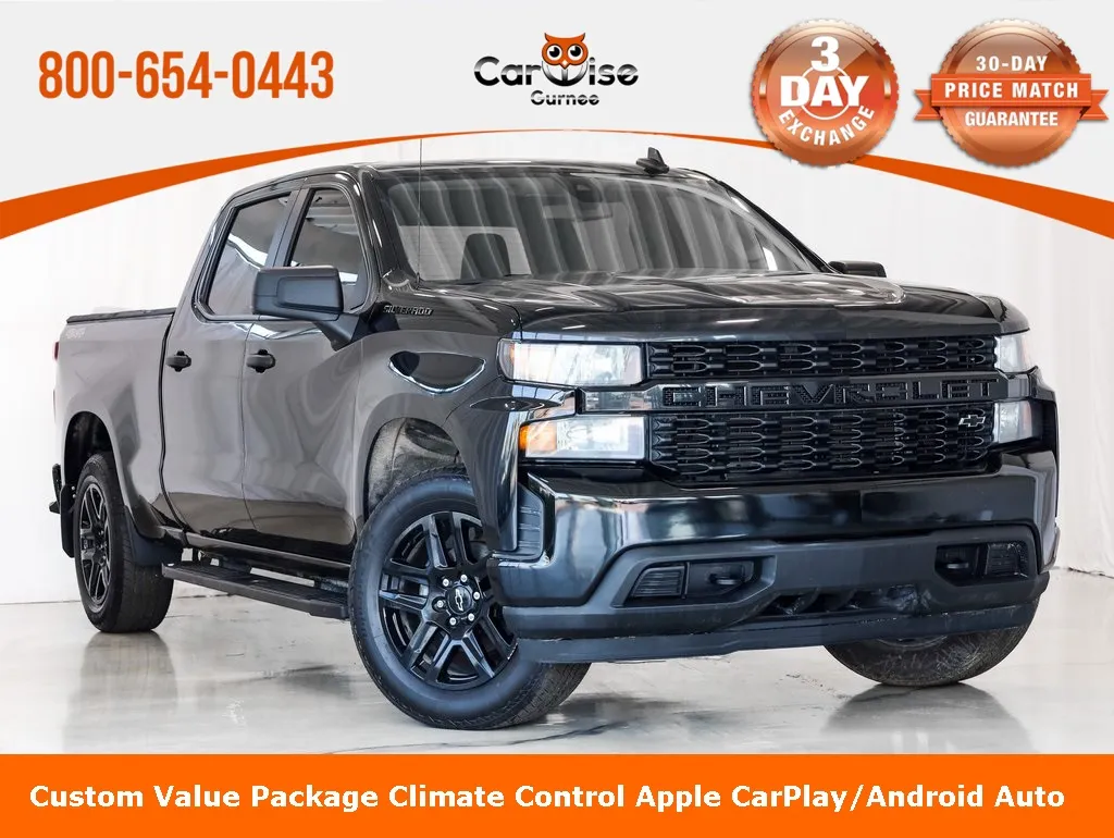 Black 2022 Chevrolet Silverado 1500 LTD Custom for sale in Gurnee, IL