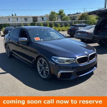 Black 2020 BMW 5 Series M550i xDrive for sale in Gurnee, IL