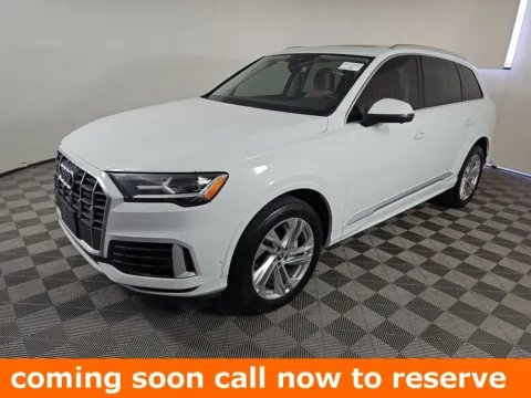 White 2020 Audi Q7 55 Premium Plus for sale in Gurnee, IL