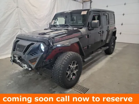 Black 2018 Jeep Wrangler Unlimited Rubicon for sale in Gurnee, IL