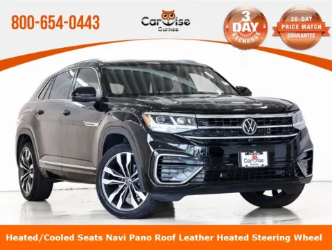 Black 2021 Volkswagen Atlas Cross Sport 3.6L V6 SEL Premium R-Line for sale in Gurnee, IL