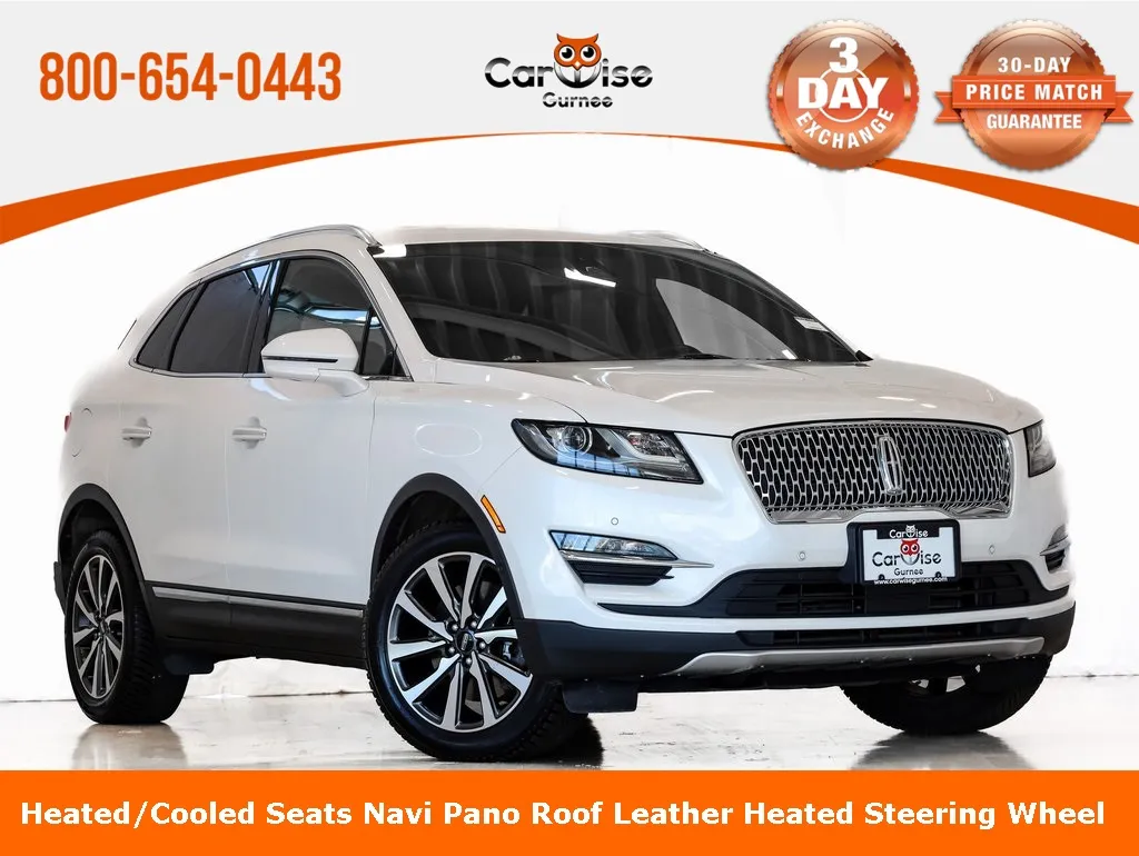 Black 2019 Lincoln MKC Reserve for sale in Gurnee, IL
