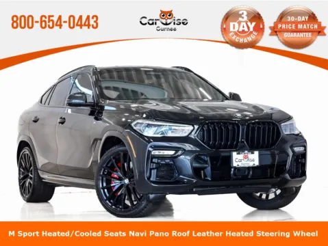 Black 2021 BMW X6 M50i for sale in Gurnee, IL
