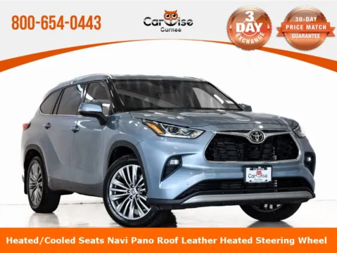 Gray 2021 Toyota Highlander Platinum for sale in Gurnee, IL