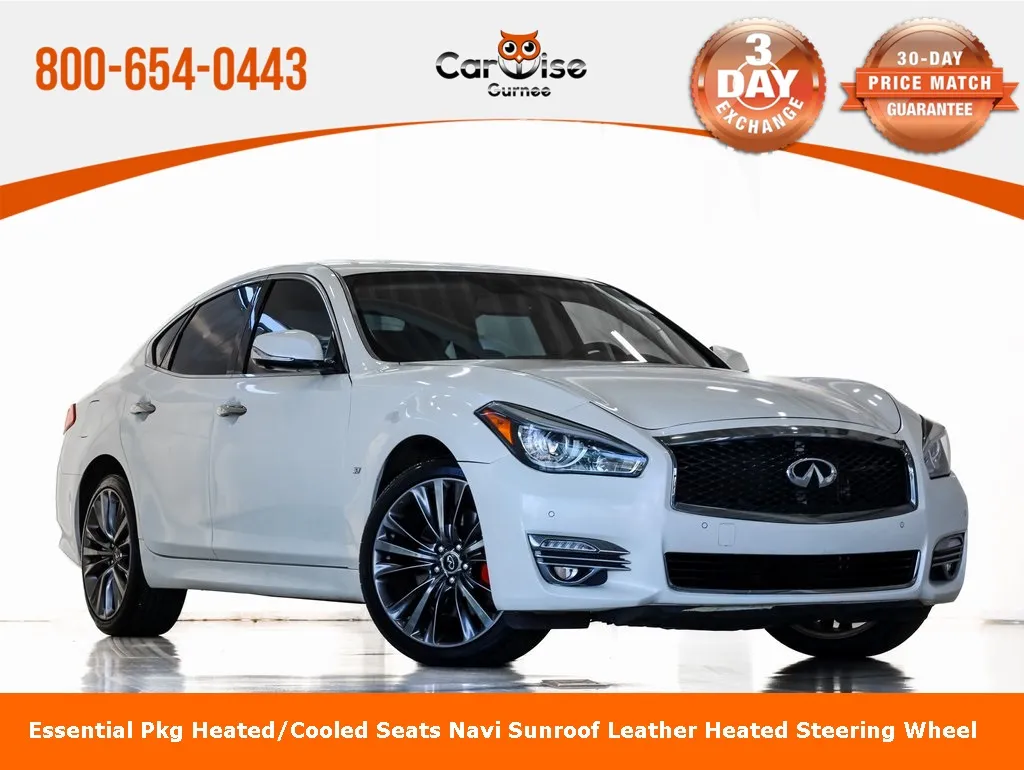 White 2018 INFINITI Q70 3.7X for sale in Gurnee, IL