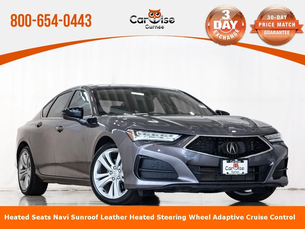 Gray 2021 Acura TLX Technology Package for sale in Gurnee, IL