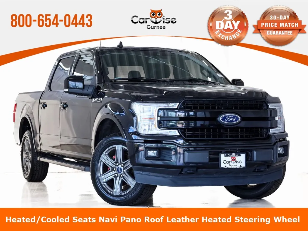 Black 2020 Ford F-150 Lariat for sale in Gurnee, IL