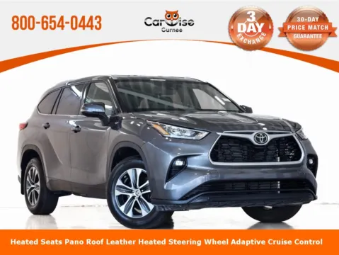 Gray 2022 Toyota Highlander XLE for sale in Gurnee, IL