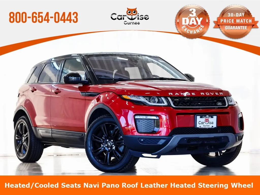 Red 2018 Land Rover Range Rover Evoque SE for sale in Gurnee, IL