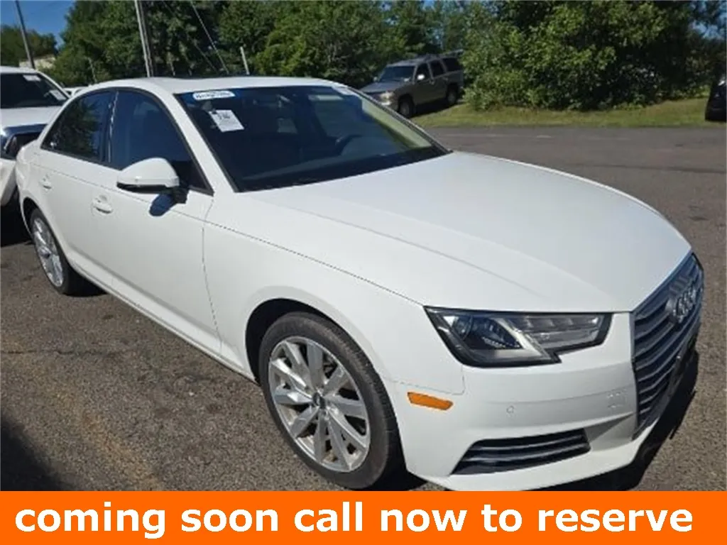 White 2017 Audi A4 2.0T Premium for sale in Gurnee, IL