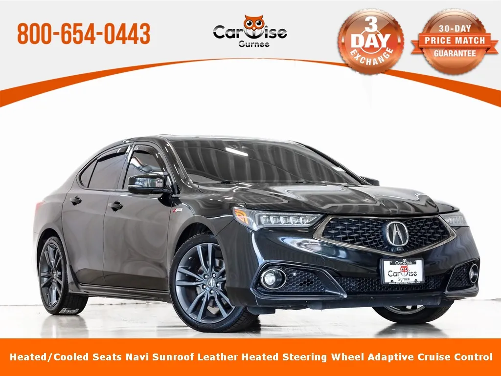 Black 2019 Acura TLX 3.5L Advance Pkg for sale in Gurnee, IL