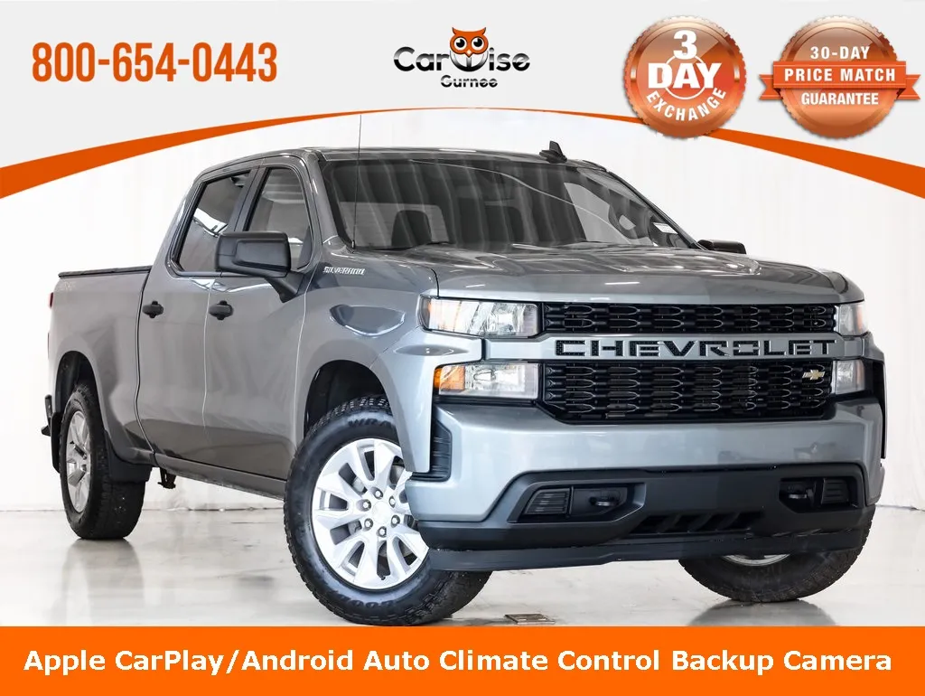 Gray 2020 Chevrolet Silverado 1500 Custom for sale in Gurnee, IL