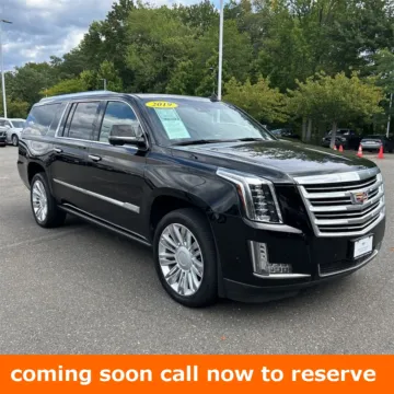Black 2019 Cadillac Escalade ESV Platinum Edition for sale in Gurnee, IL