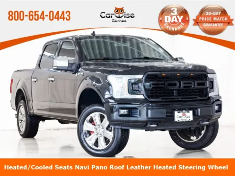 Black 2018 Ford F-150 Lariat for sale in Gurnee, IL