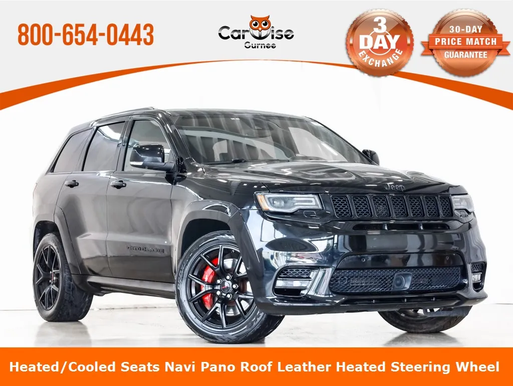 Black 2019 Jeep Grand Cherokee SRT for sale in Gurnee, IL