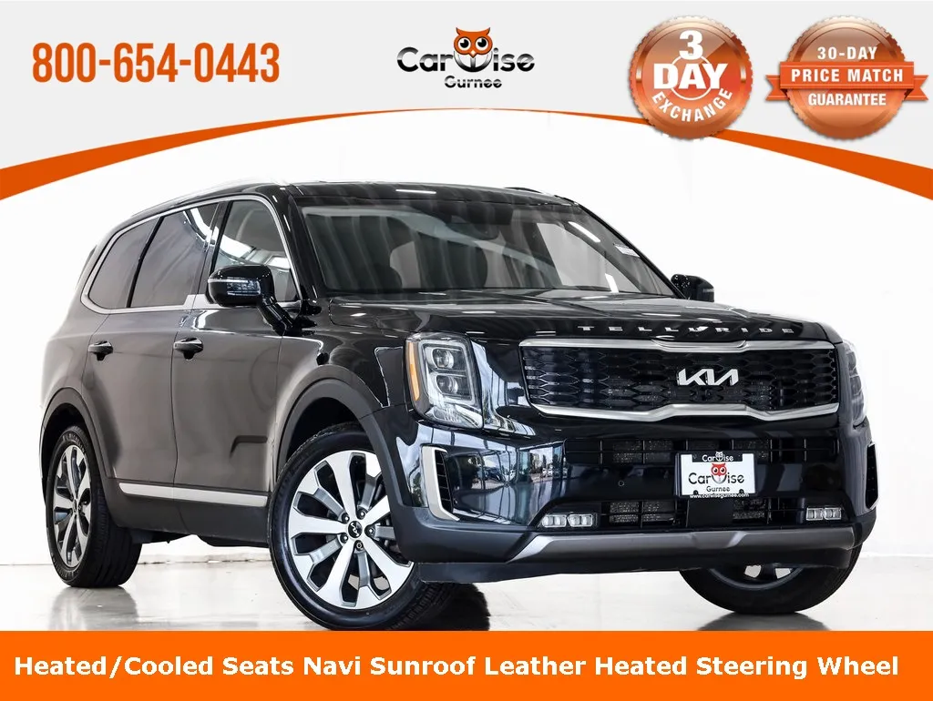Black 2022 Kia Telluride SX for sale in Gurnee, IL