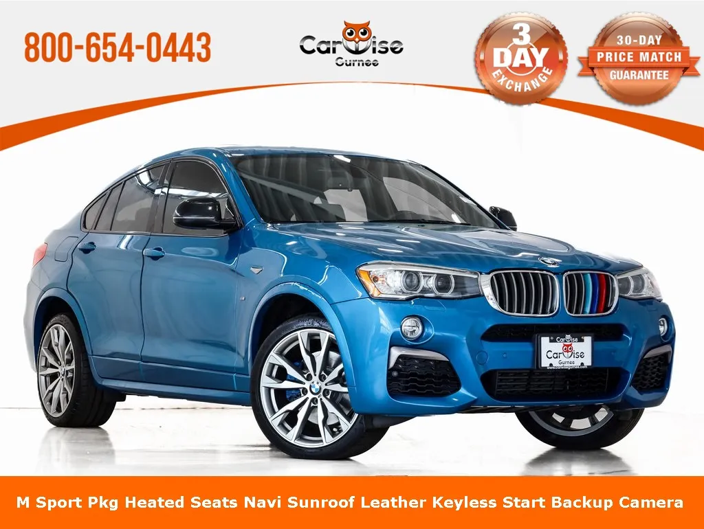Blue 2018 BMW X4 M40i for sale in Gurnee, IL