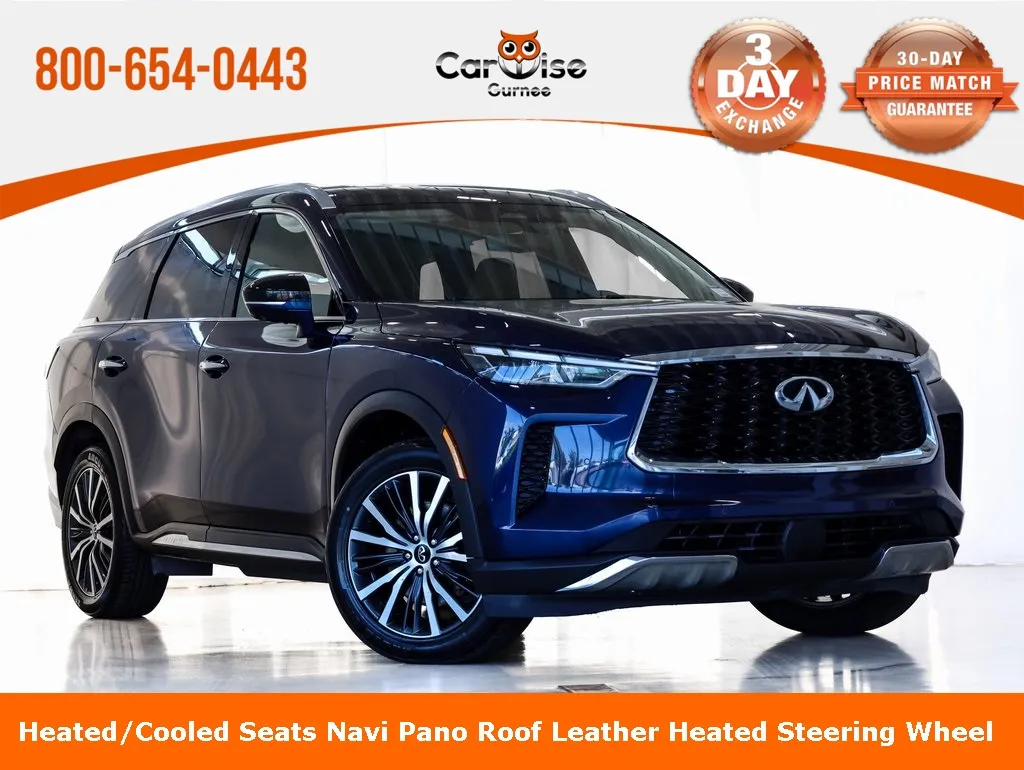 Blue 2022 INFINITI QX60 Sensory for sale in Gurnee, IL