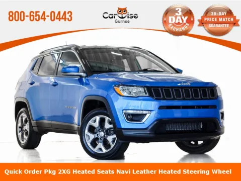 Blue 2017 Jeep New Compass Limited for sale in Gurnee, IL