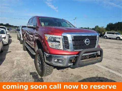 Red 2019 Nissan Titan SL for sale in Gurnee, IL