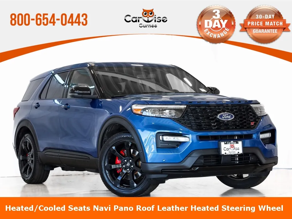 Blue 2021 Ford Explorer ST for sale in Gurnee, IL