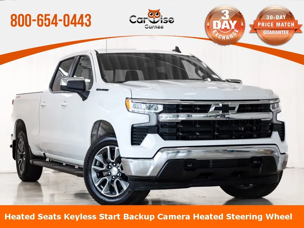 White 2023 Chevrolet Silverado 1500 LT for sale in Gurnee, IL