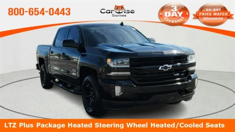 Black 2016 Chevrolet Silverado 1500 LTZ for sale in Gurnee, IL