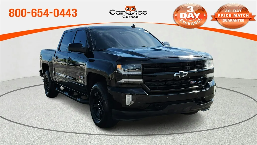 Black 2016 Chevrolet Silverado 1500 LTZ for sale in Gurnee, IL