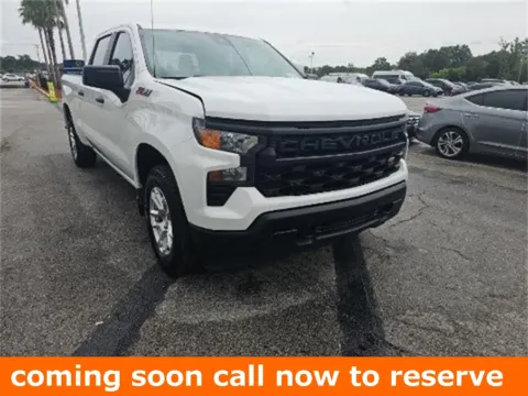 White 2023 Chevrolet Silverado 1500 WT for sale in Gurnee, IL
