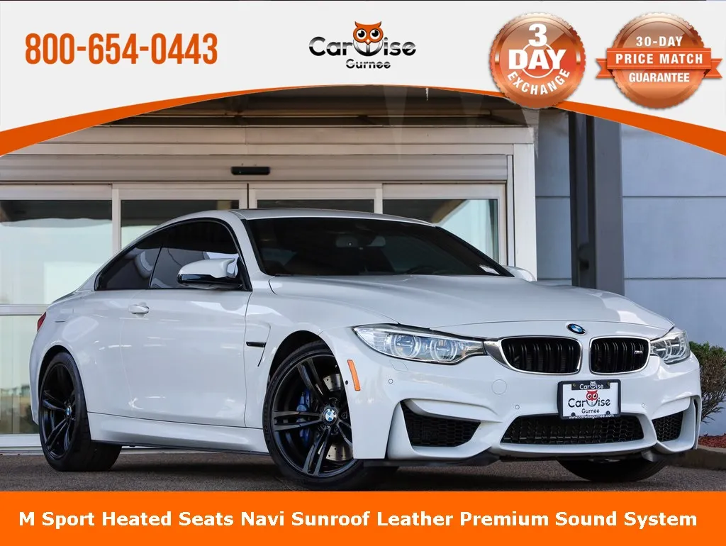 White 2015 BMW M4 for sale in Gurnee, IL