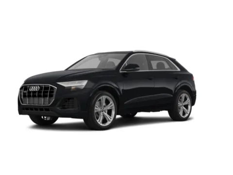 Black 2023 Audi Q8 55 Premium for sale in Gurnee, IL
