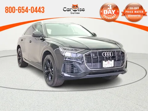 Black 2023 Audi Q8 55 Premium for sale in Gurnee, IL