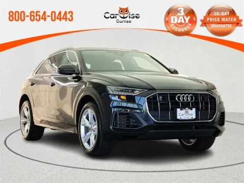 Black 2023 Audi Q8 55 Premium for sale in Gurnee, IL