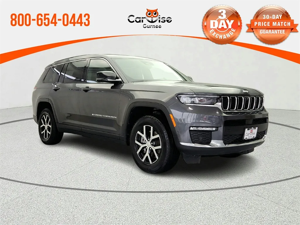 Gray 2024 Jeep Grand Cherokee L Limited for sale in Gurnee, IL