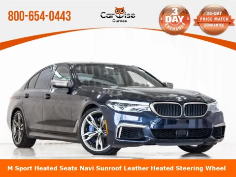 Black 2020 BMW 5 Series M550i xDrive for sale in Gurnee, IL